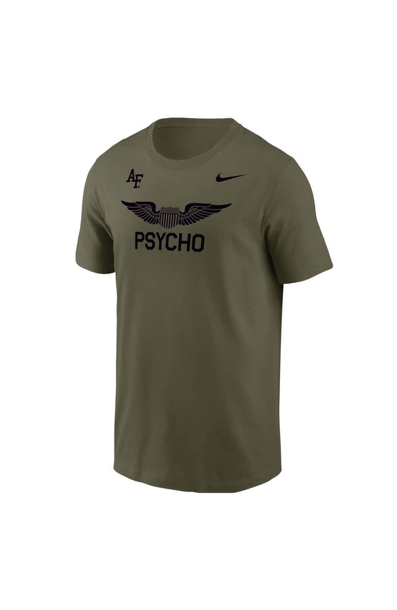 Nike Men's Nike Olive Air Force Falcons APLS Fighting Falcon Collection Rivalry T-Shirt, Alternate, color, Olive