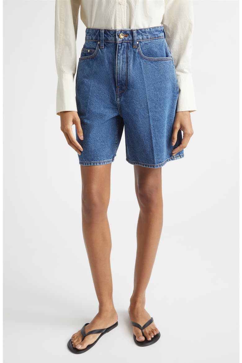 Dune Denim Bermuda Shorts, Main, color, HORIZON WASH
