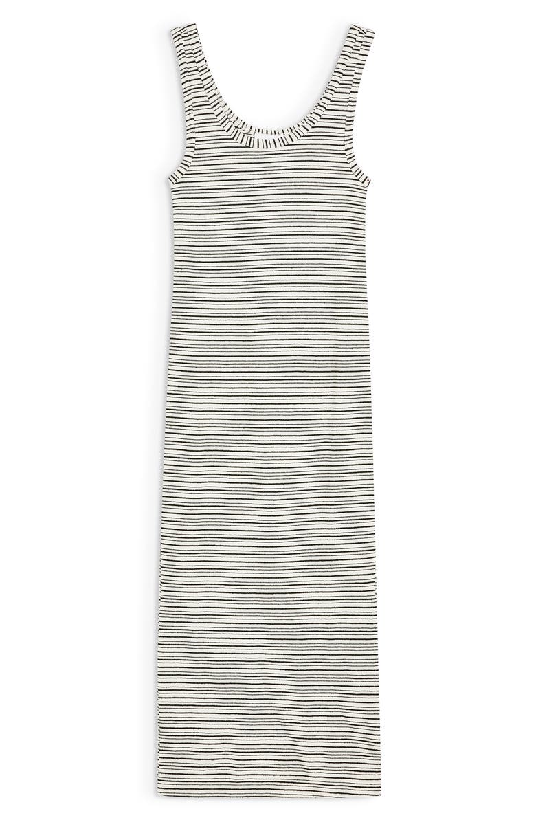 Topshop Stripe Column Midi Dress, Alternate, color,