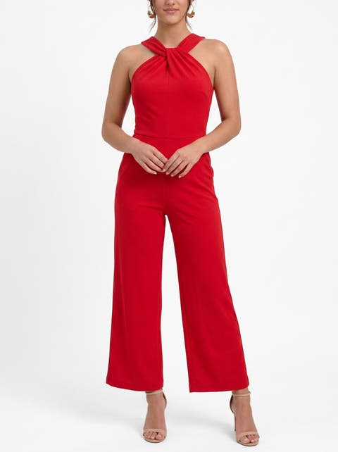 CBS HALTER JUMPSUIT