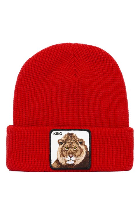 Jungle Jangle Lion Patch Beanie