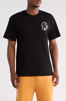 Billionaire Boys Club BB World Helmet Head Cotton Graphic T-Shirt