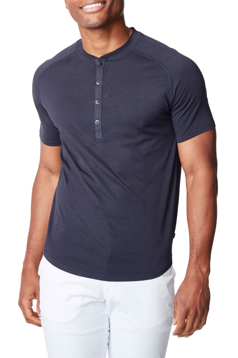 Slubbed Henley, Main, color, SKY CAPTAIN