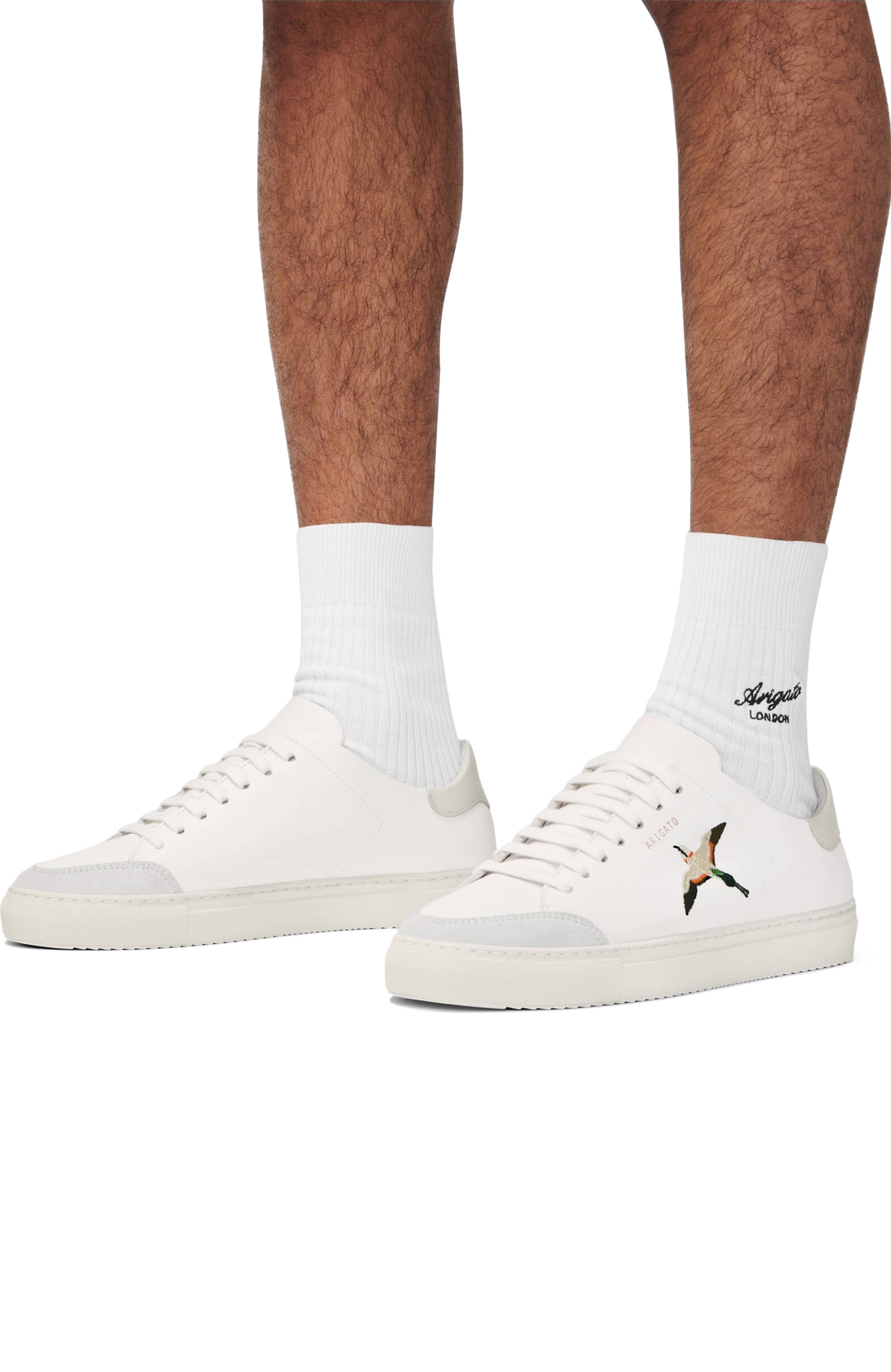 Axel Arigato Clean 90 B Bird Sneaker - Women's, Alternate, color, White/Beige