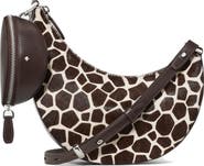 Kate Spade New York Duo Calf Hair Crossbody Bag with Pouch