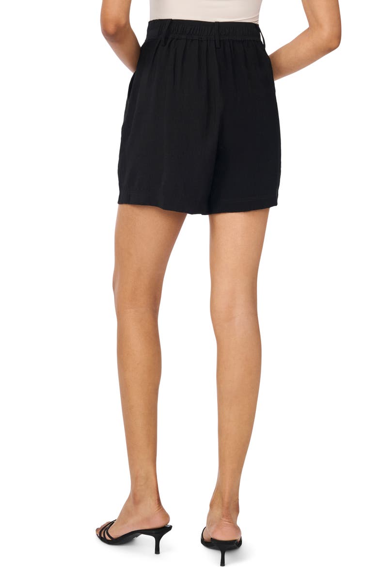 Elastic Back Shorts, Alternate, color, RICH BLACK