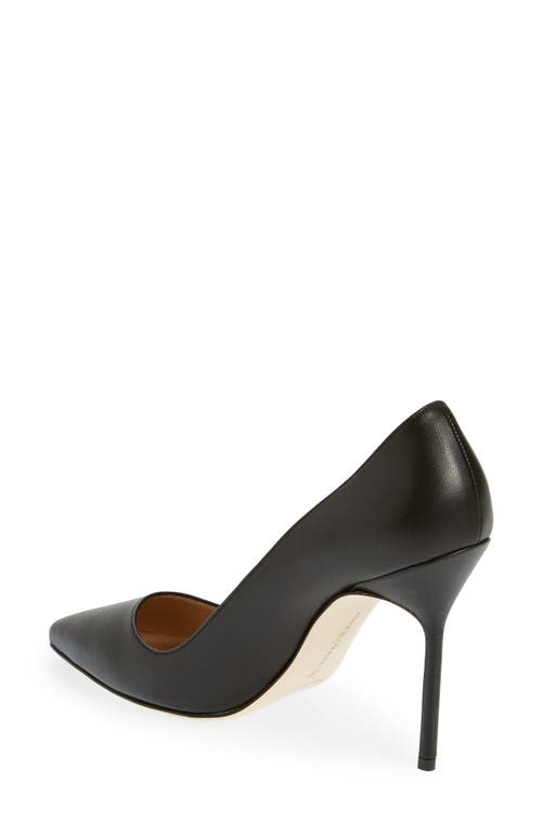 Manolo Blahnik Bb Pointed Toe Pump In Black