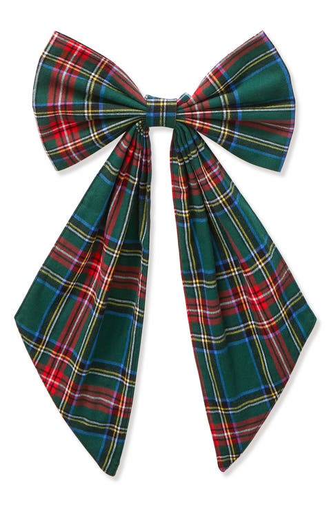 Kensington Tartan Cotton Wreath Bow