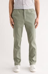 Bugatchi Stretch Cotton & Linen Pants