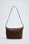 Forever & Always Shoes Nila Bassepi Leather Slouchy Shoulder Bag