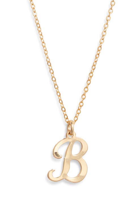 Gianna Initial Pendant Necklace