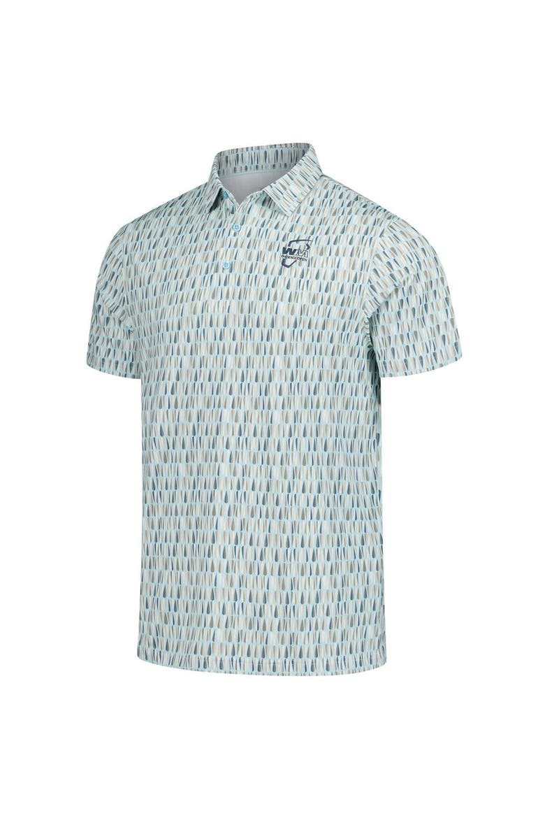 Men's Ahead  Light Blue WM Phoenix Open Taos Polo, Alternate, color, Light Blue
