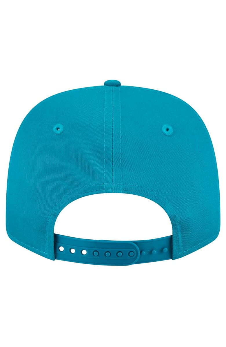 New Era Men's New Era Teal Jacksonville Jaguars Main Low Profile 9FIFTY Snapback Hat, Alternate, color, 