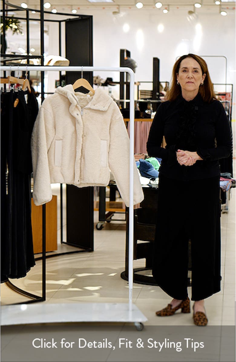 Faux Fur Hooded Jacket, sales video thumbnail