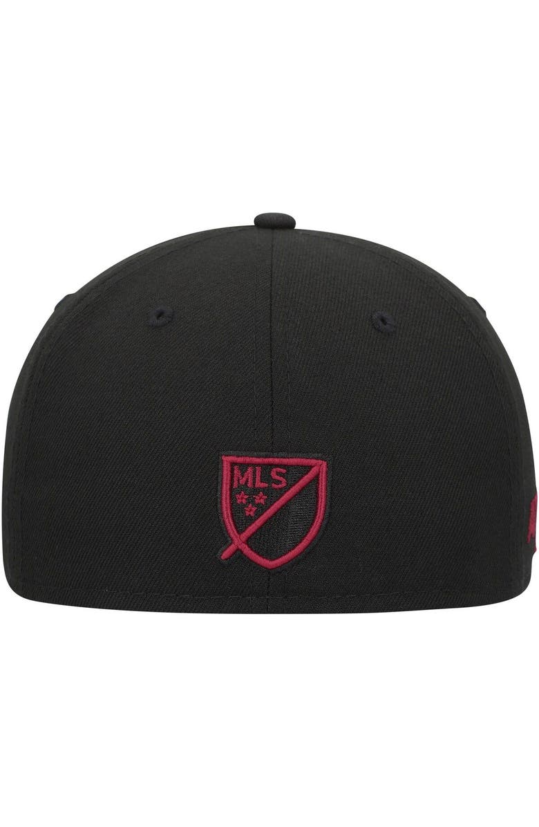 New Era Men's New Era Black Atlanta United FC Kick Off 59FIFTY Fitted Hat, Alternate, color, 