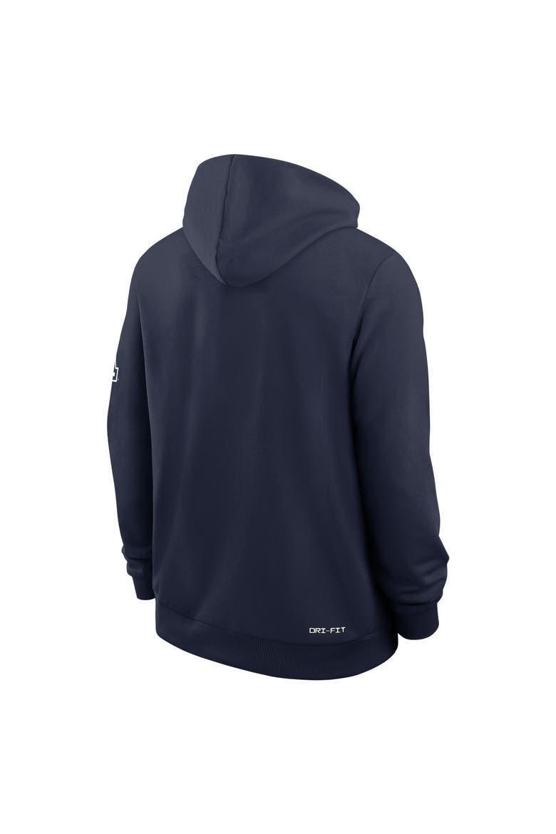 Men's Nike Navy Arizona Wildcats 2026 Sideline Standard Issue Dri-FIT Hoodie, Alternate, color, Navy