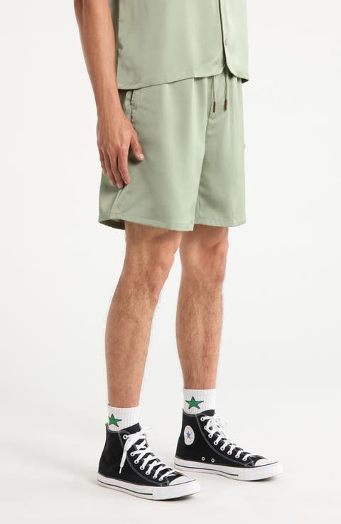 Satin 7-Inch Drawcord Shorts