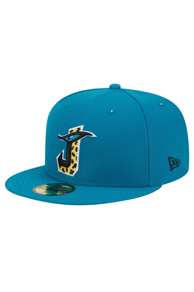 Men's New Era Teal Jacksonville Jaguars City Originals 59FIFTY Fitted Hat, Main, color, Teal