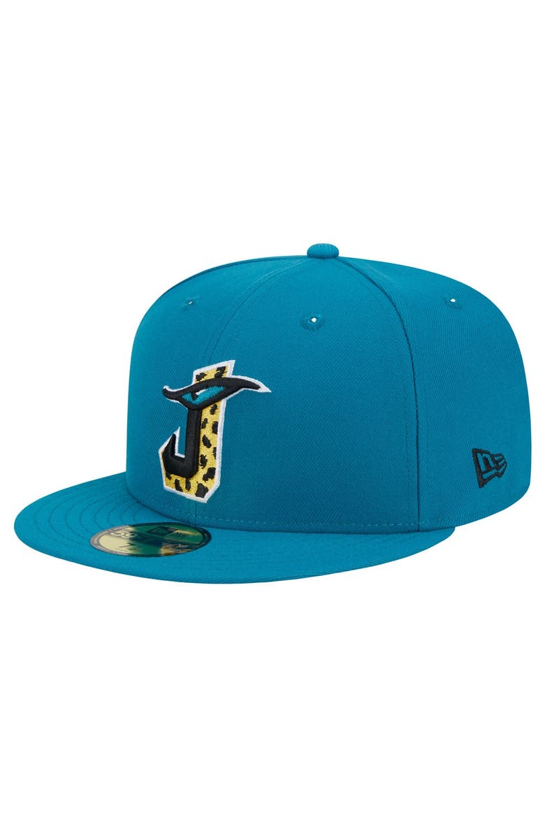 New Era Men's New Era Teal Jacksonville Jaguars City Originals 59FIFTY Fitted Hat, Main, color, Teal