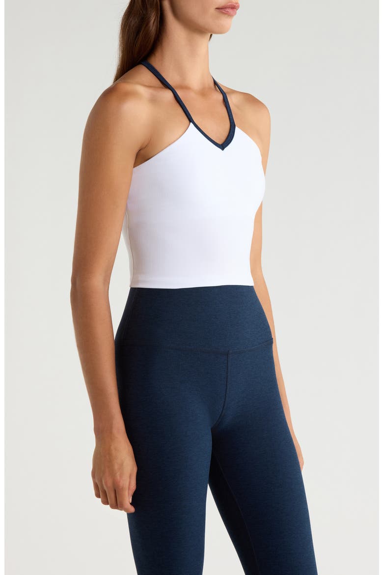 Make it Strappy Spacedye Crop Tank, Alternate, color, CLOUD WHITE