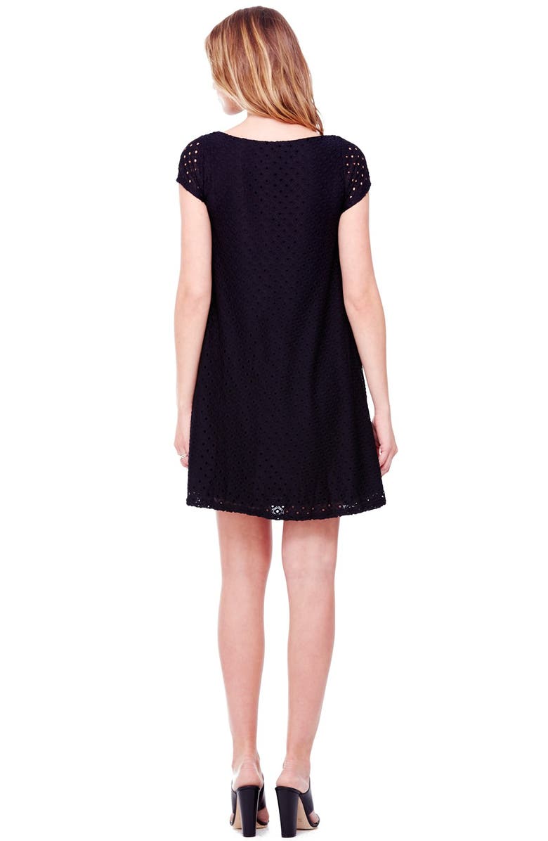 Ingrid & Isabel<sup>®</sup> Ingrid & Isabel Lace Shift Maternity Dress, Alternate, color,