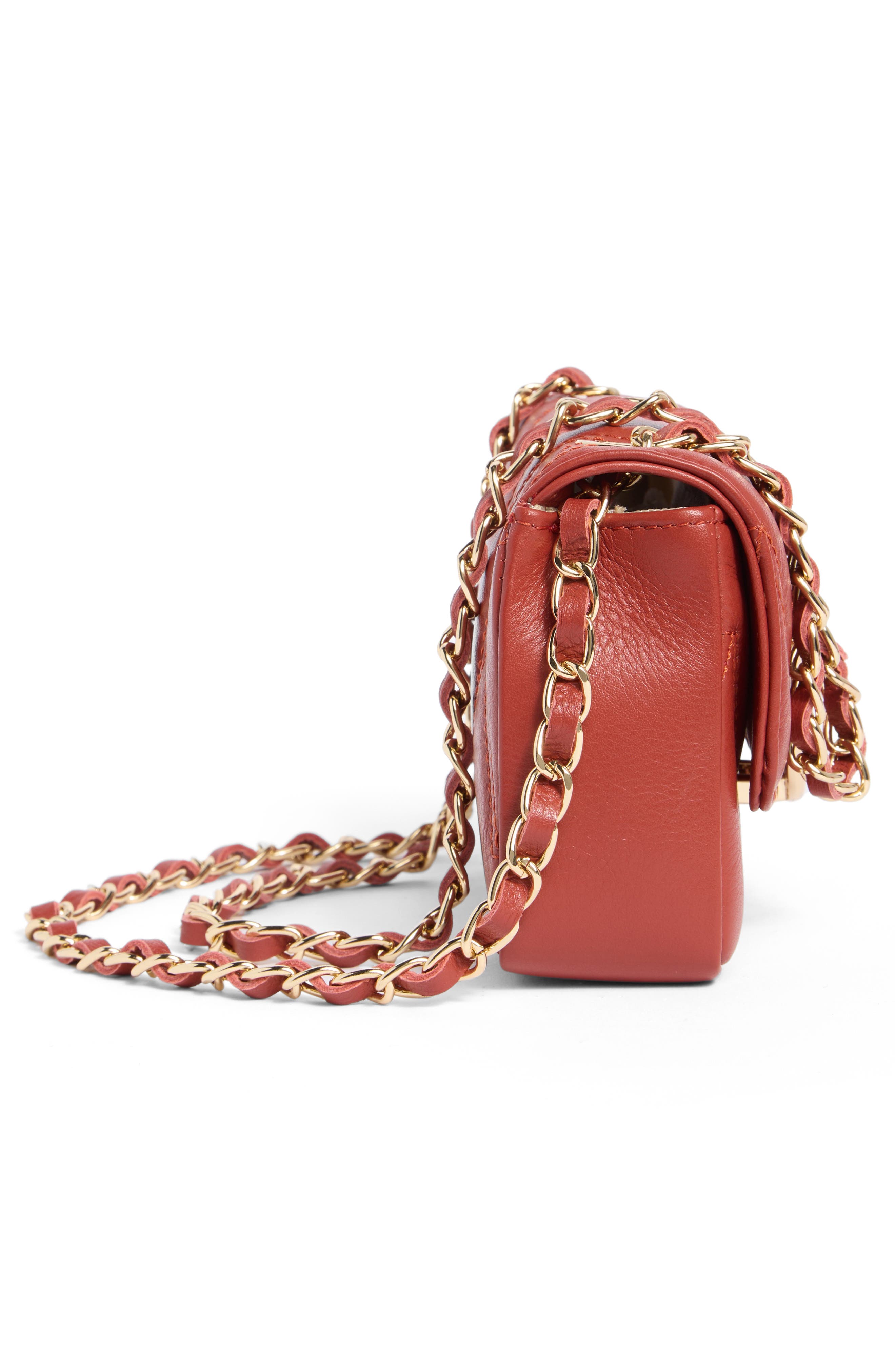 VALENTINO BY MARIO VALENTINO Chu Chu Diamond Quilt Crossbody Bag, Alternate, color, 