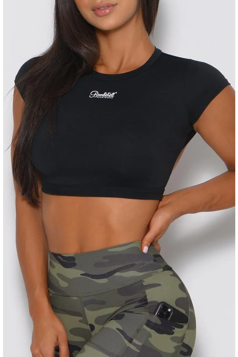 Muscle Back Tee, Main, color, Black