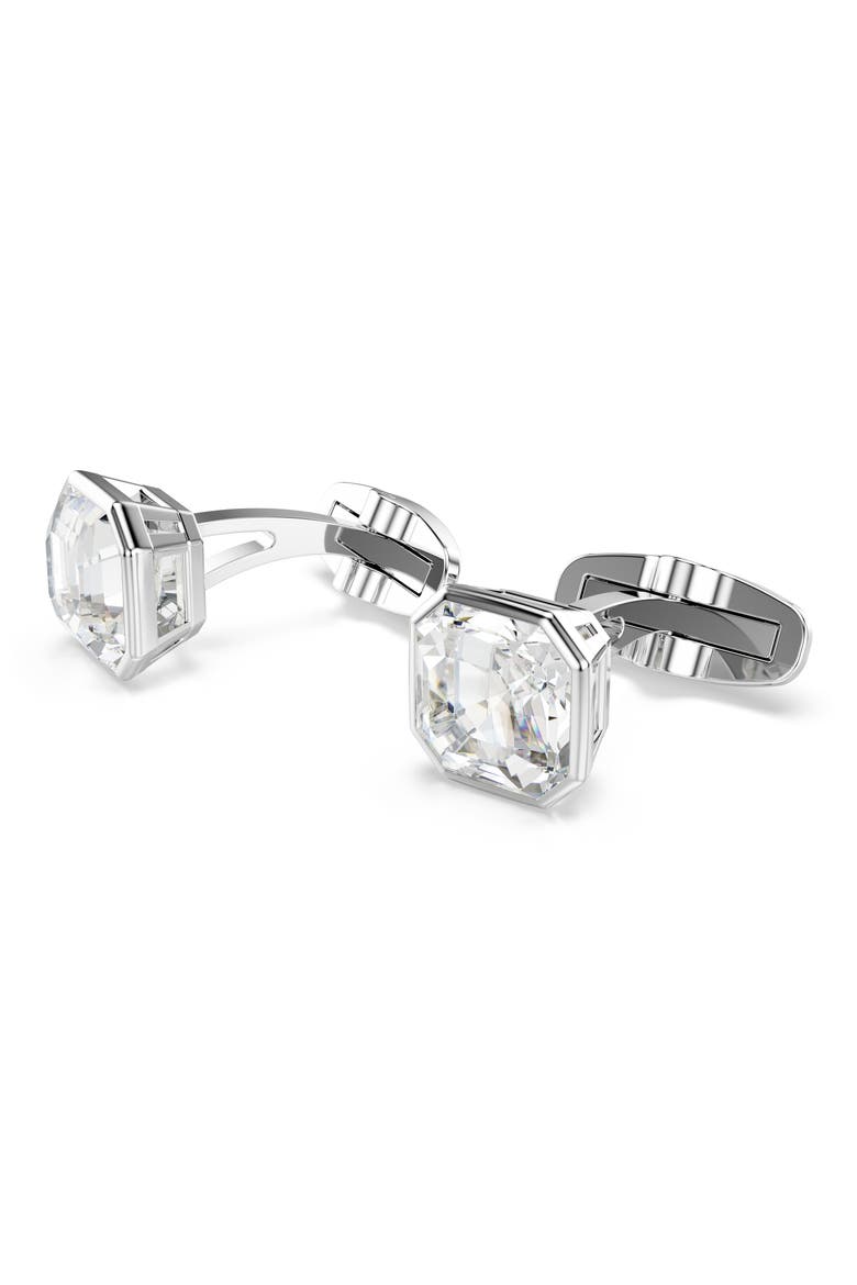 Millenia Cuff Links, Alternate, color, RHODIUM