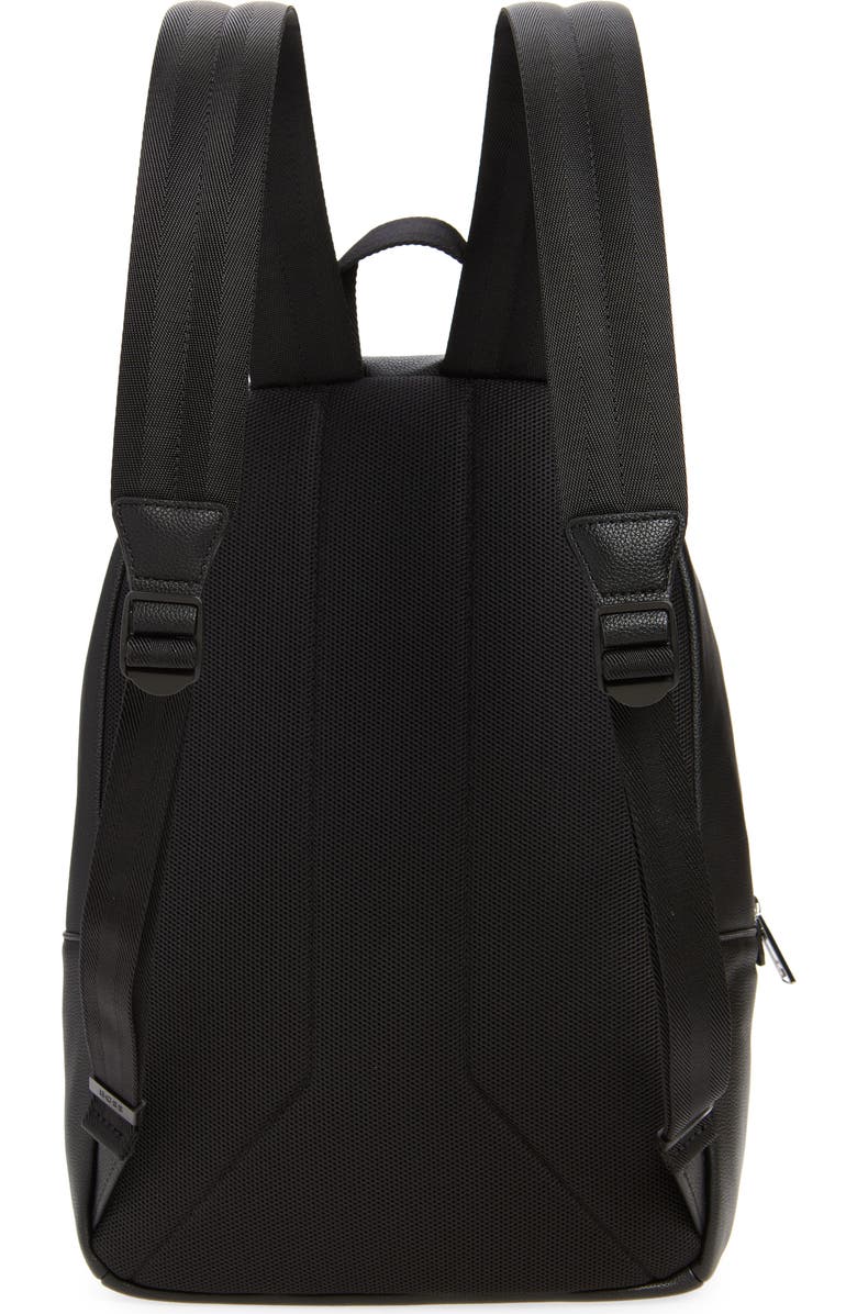 HUGO Ray Faux Leather Backpack, Alternate, color,