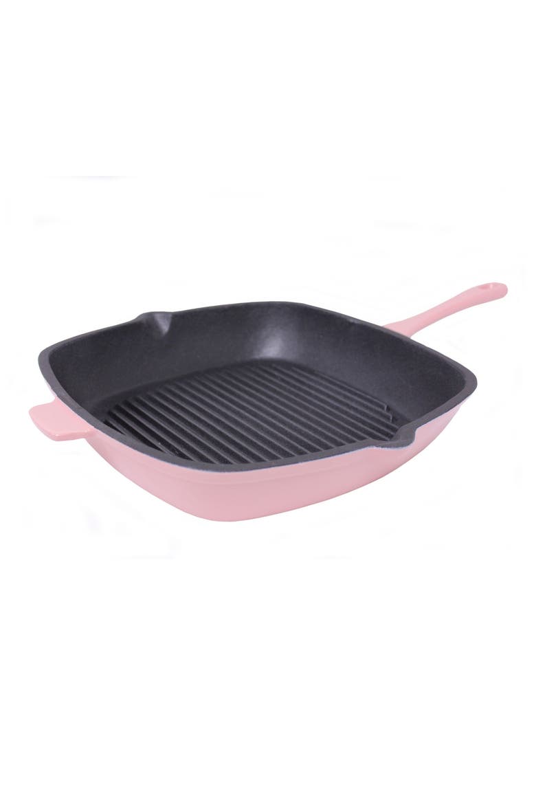 4-Piece Neo Cast Iron Cookware Set, Alternate, color, PINK