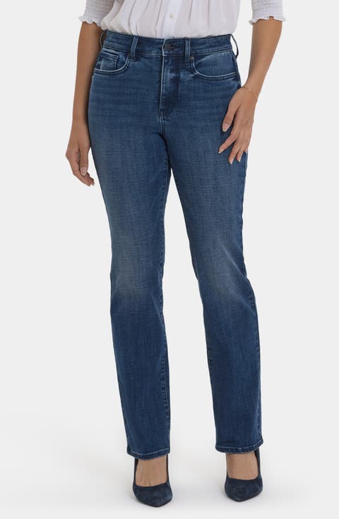 Marilyn High Waist Straight Leg Jeans (Regular & Petite)