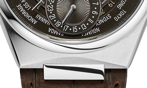 Frederique Constant Highlife Worldtimer Watch, 41mm In Brown