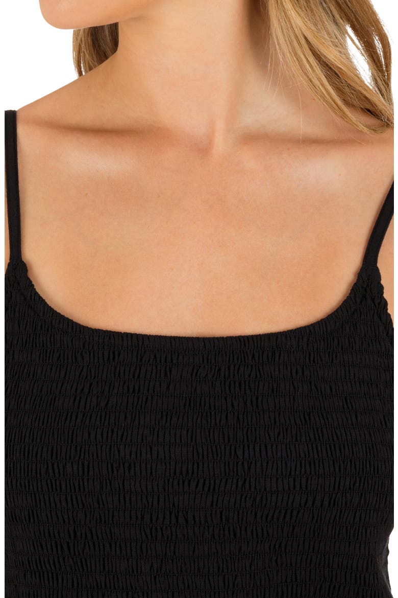 Beach Club Dress, Alternate, color, BLACK