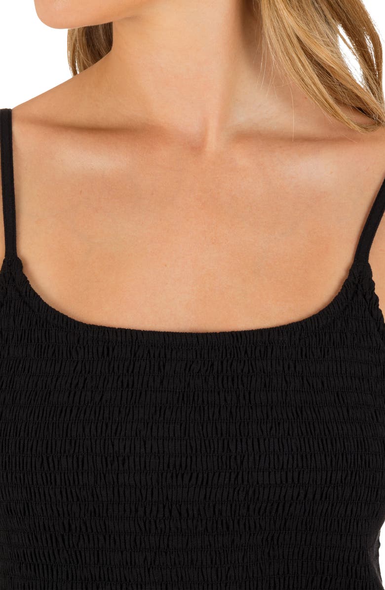 Hurley Beach Club Dress, Alternate, color, Black