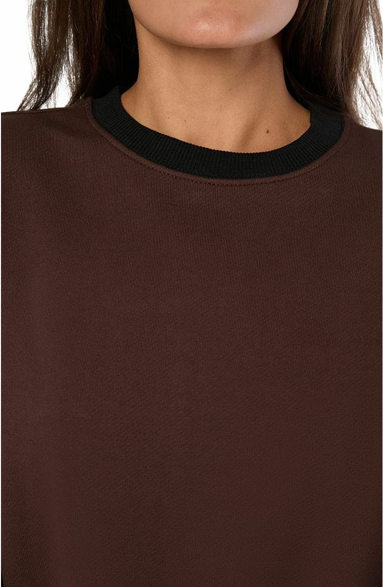 WeWoreWhat Crewneck Sweatshirt, Alternate, color, 