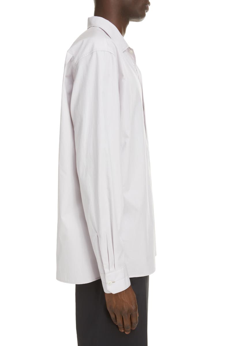 Lemaire Convertible Collar Button-Up Shirt, Alternate, color,