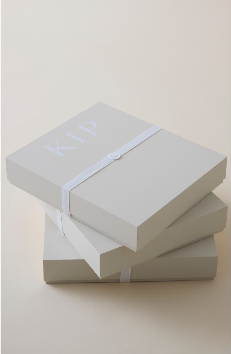 KIP Luxe Stretch Cotton Short Pajama Gift Set, Alternate, color,