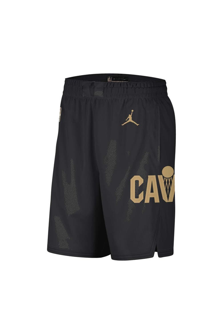 Men's Jordan Brand Black Cleveland Cavaliers 2022/2023 Statement Edition Swingman Performance Shorts, Alternate, color, Black