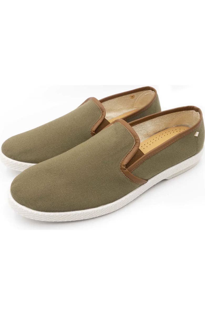 Rivieras Canvas Slip-On Sneaker, Main, color, Bago