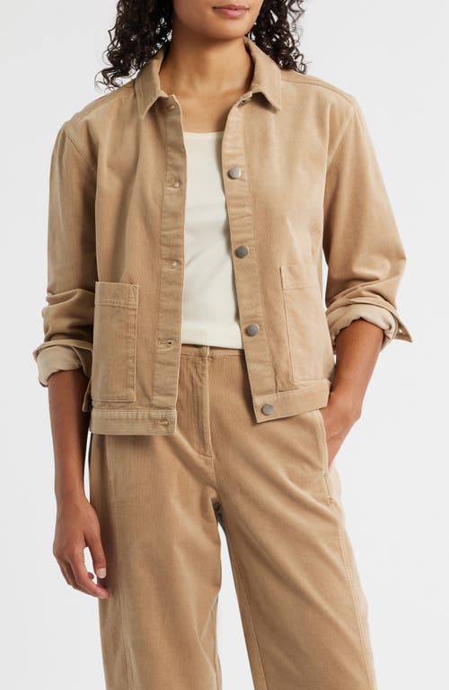 Eileen Fisher Corduroy Jacket In Brown