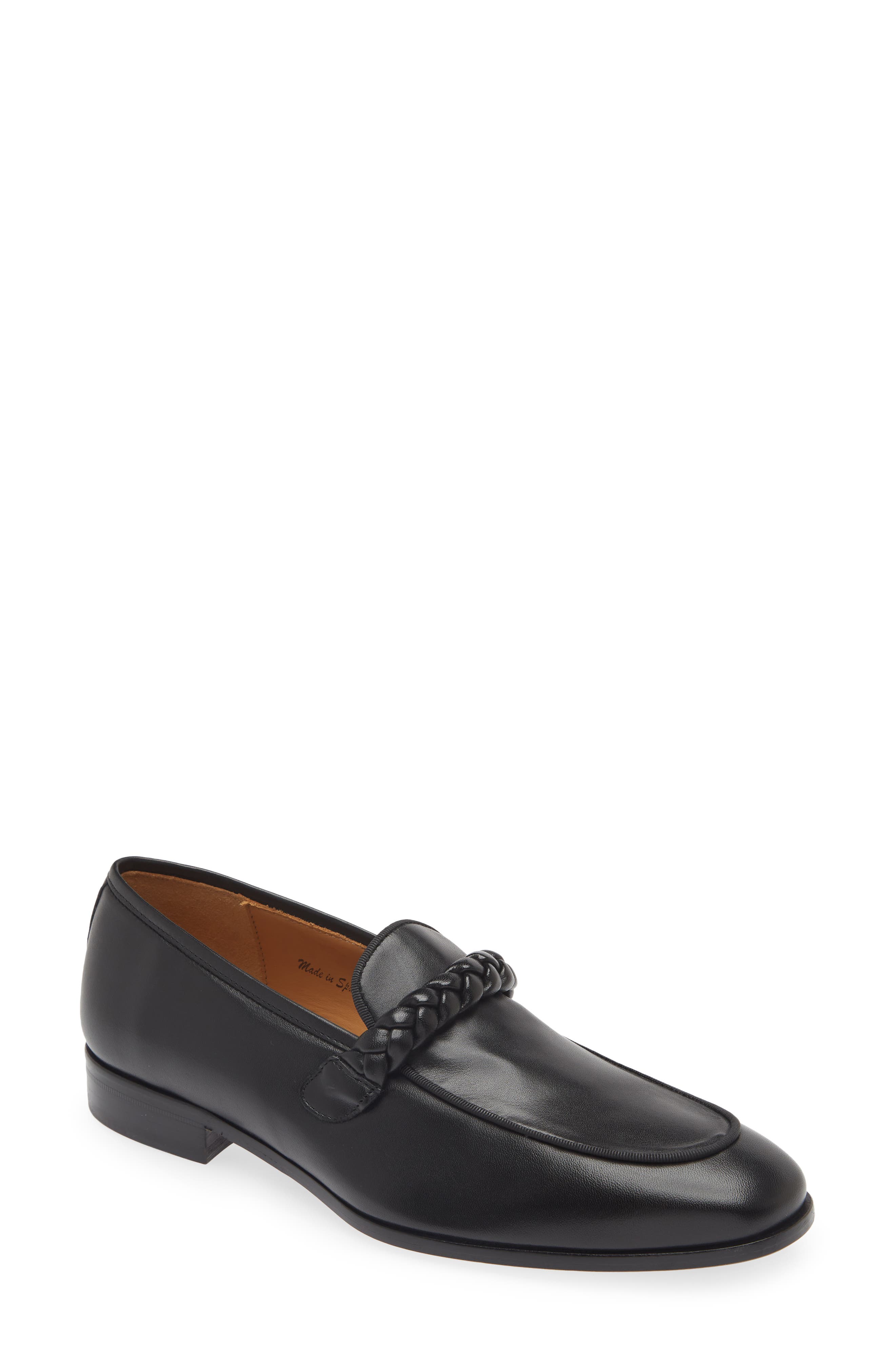 Mezlan Parole Apron Toe Loafer, Main, color, 