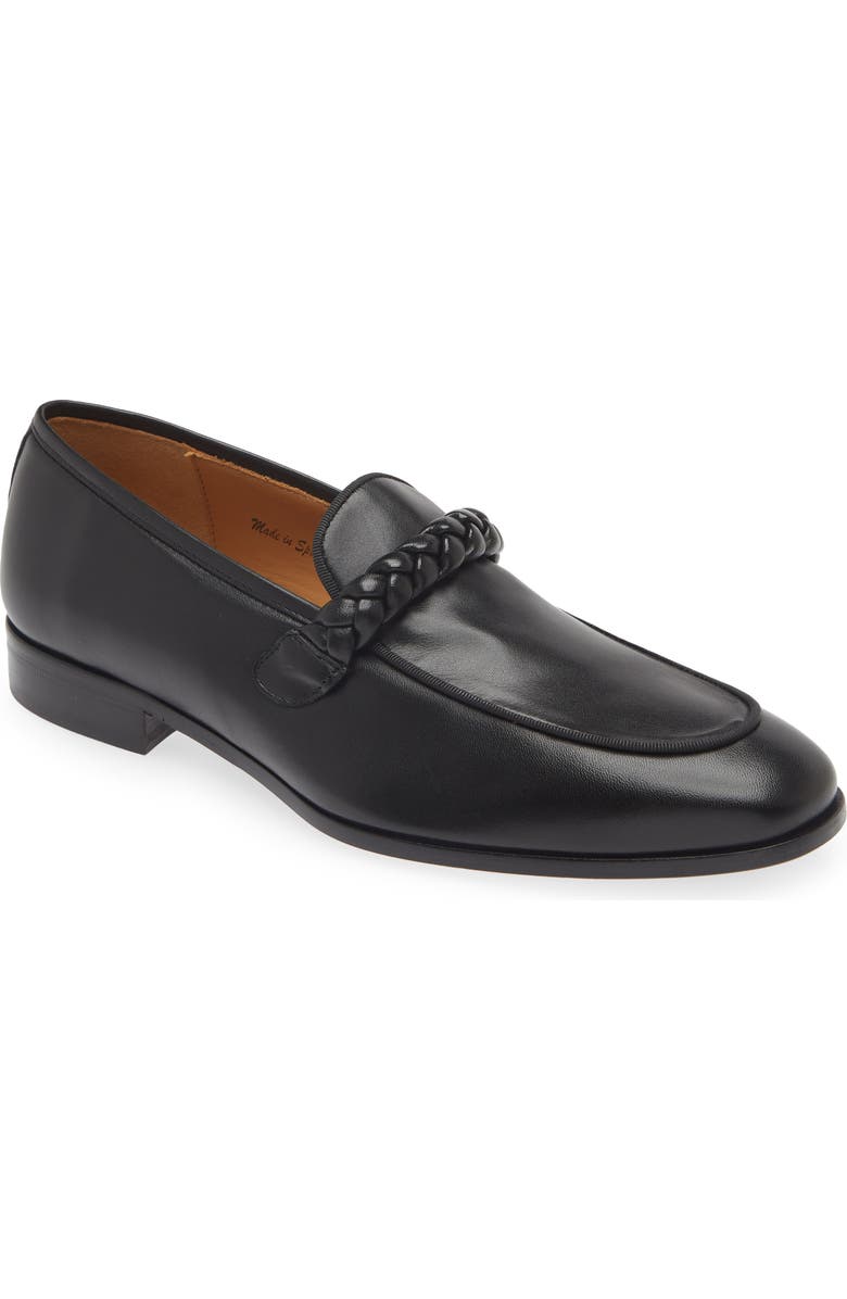 Mezlan Parole Apron Toe Loafer, Main, color,