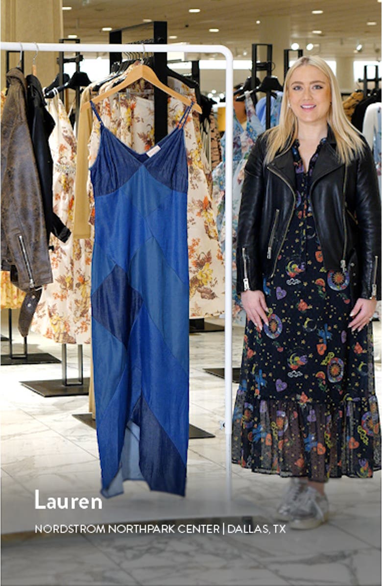 Derica Patchwork Slipdress, sales video thumbnail