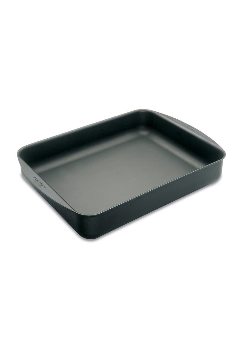 Classic 17.5" x 12.5" Roasting Pan, 8.25 Qt., Main, color, Black