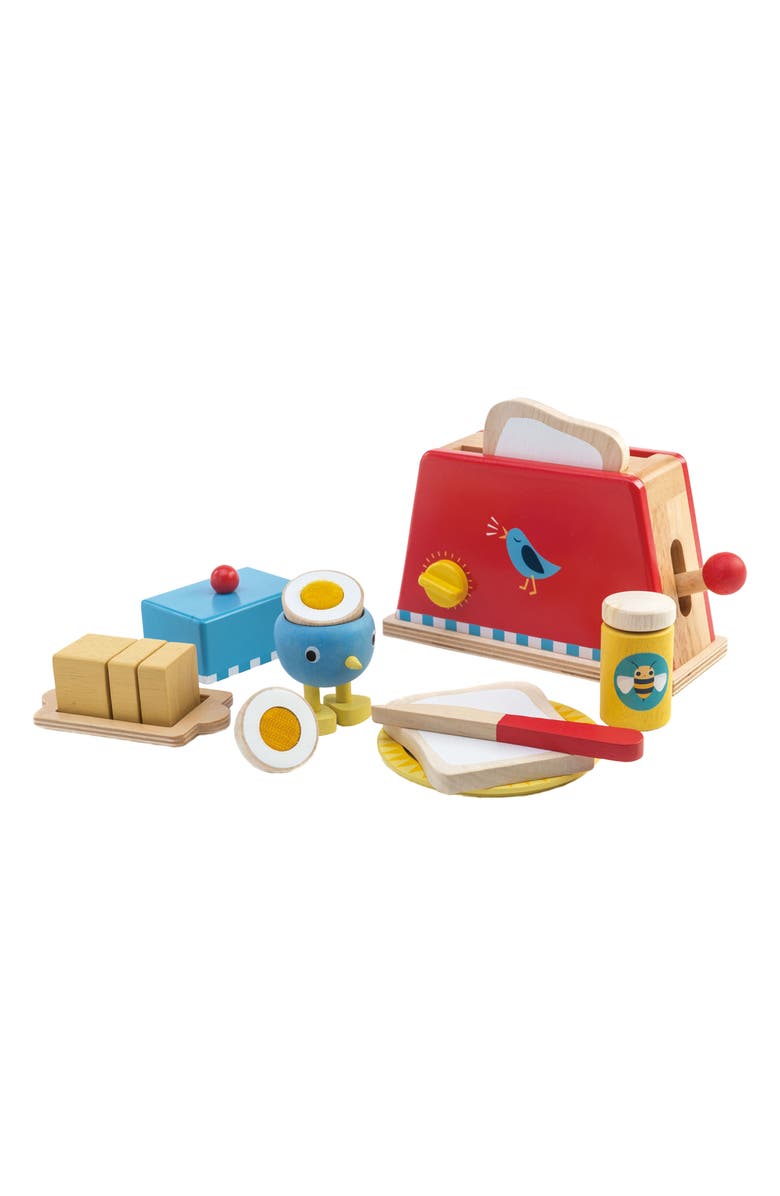 Tender Leaf Toys Toaster & Egg Playset, Main, color,