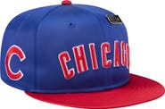 New Era Men's New Era Royal/Red Chicago Cubs Satin 59FIFTY Fitted Hat