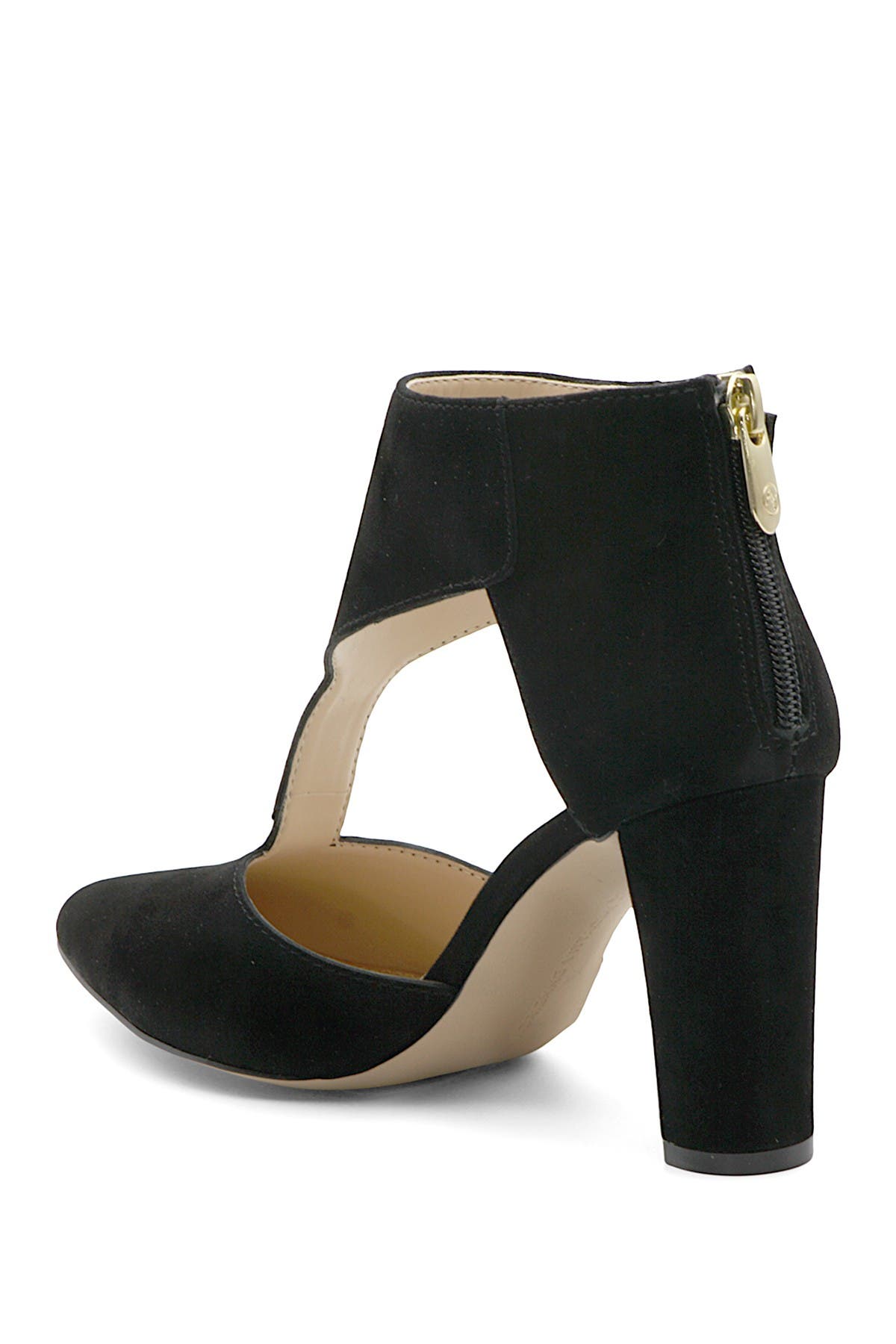 Adrienne Vittadini Nikos T-Strap Pointed Toe Pump, Alternate, color, 