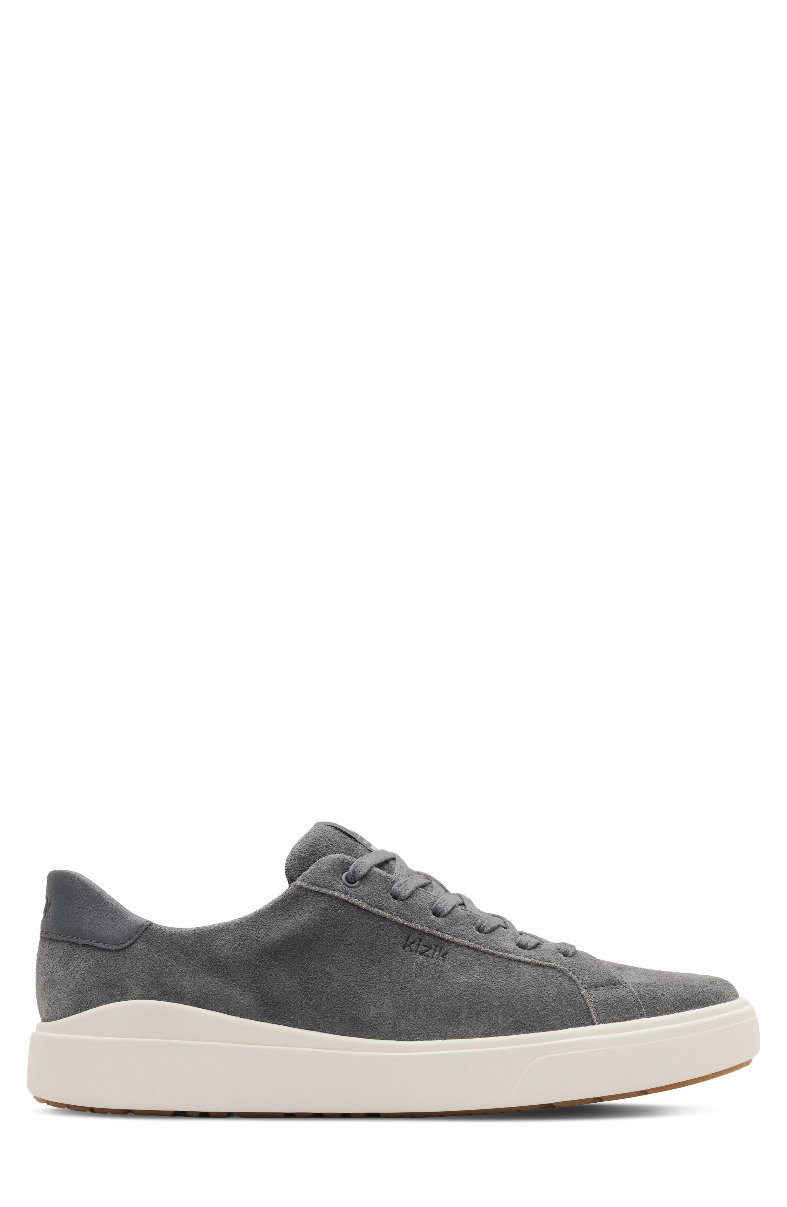 Vegas 2 Leather Sneaker, Alternate, color, GREY SUEDE