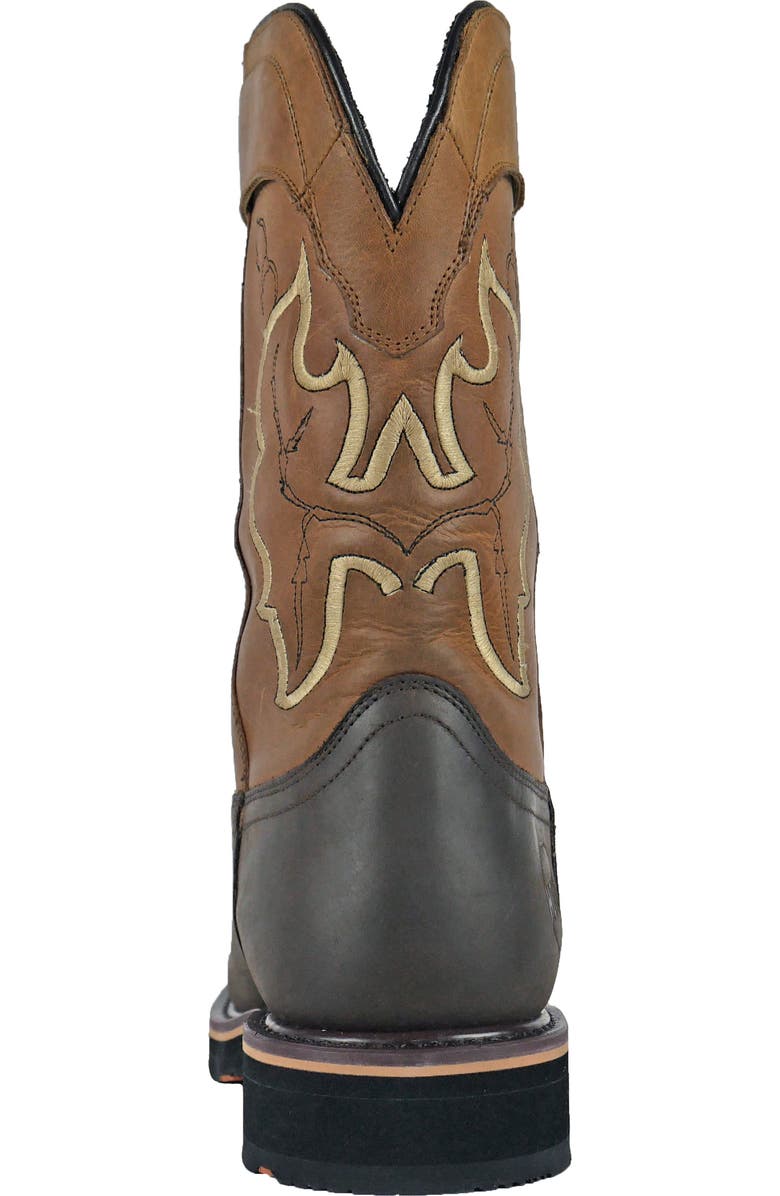 Hoss Boot Company HOSS Showdown 11 Inch Western Composite Toe Work Boot, Alternate, color, Brown