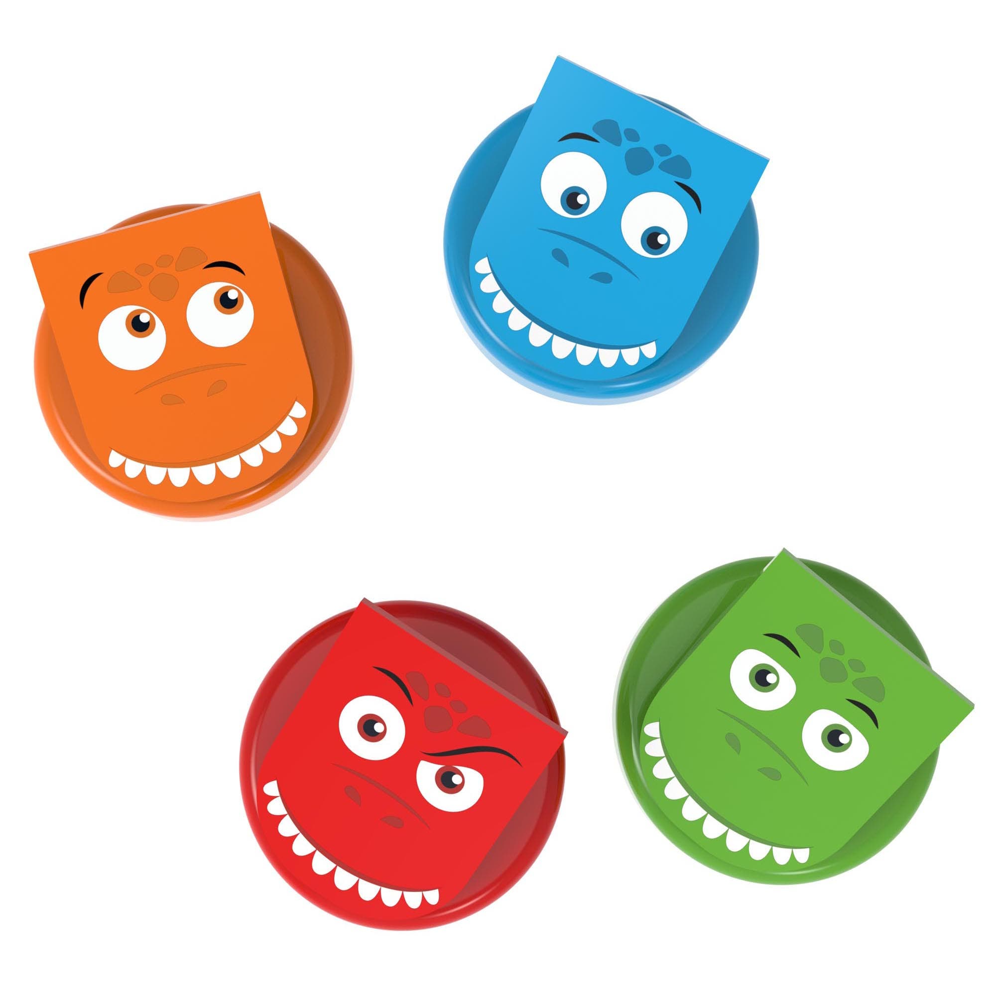 Junior Learning Clever Clips Dinos 4pc Magnetic Dinosaur Clips | Nordstrom